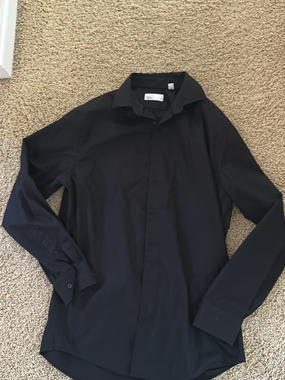 Men's Black Dress Shirt